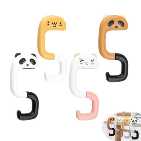 HASLED 4 Pièces Accroche Sac