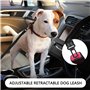 1 Paquet de Harnais de Siège de Voiture pour Chien, Harnais de Sécurité pour Chien, Harnais de Siège de Voiture Réglable pour To