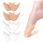 MIVAIUN 4 Paires de Protections d'orteils Doux Protecteur en pour Pointe des Pieds