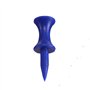 zosenda Castle Golf Lot de 100 tees de golf en plastique dégradés de couleurs mélangées durables en 5 tailles assorties (32 mm,