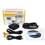 Rybozen Carte de Capture Vidéo Grabber Transfère Le Format TV Hi8 VHS vers DVD,Scart vers USB,Enregistreur Audio et vidéo pour W