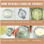 Cire pour Fabrication Bougies