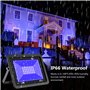 LED Noire UV Eleganted 30W UV Projecteur à Effet de 365nm Longueur d'onde de Scène Allumant IP66 Imperméable Approprié pour La F
