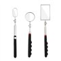 Twilight Garage Lot de 3 miroirs d'inspection télescopiques