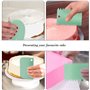 Koksi Lot de 69 ustensiles de décoration de gâteaux -Plateau tournant pour gâteau, ensemble de douilles et de poches à glaçage,