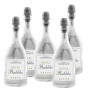 PartyDeco 48 Bulles de Savon Bouteille Champagne