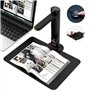 Viisan K21 Scanner de Livres et de Documents. Capteur 21 MP Corrigez automatiquement la courbure des Pages du Livre. Capturez Ju