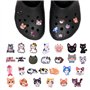 Charmes De Chaussure 26 Pcs Décoration De Chaussures De Dessin Chat Animé