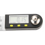 Akozon Rapporteur Règle, 0–200 mm en Acier Inoxydable électronique Goniomètre de Rapporteur numérique Viseur d'angle à Onglet Ja
