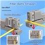 Pince à Dénuder pour Fibres Optiques Outil de Coupe-câble pour Décapant Coaxial Câble 45-163 45-162(45-162+45-163)
