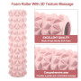 Rouleau de Massage，Foam Roller，Rouleau en Mousse，rouleau massage sport，pour Massage Profond des Muscles, Utilisé à la Maison et 