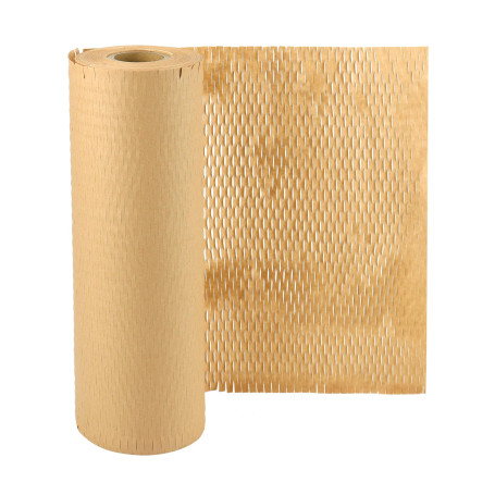 QWORK® 30 cm x 50 m Papier nid d'abeille