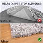 Rug Grippers 8 Pcs Anti Derapant Tapis Antidérapant Tapis Grippers Vacuum Tech Anti Glisse Tapis Gardez Votre Tapis en Place pou