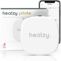 HEATZY - Objet Connecté - Programmateur/Thermostat Connecté et Intelligent Filaire - Pour choisir à distance le mode de chauffe