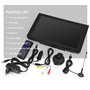12 Pouces Téléviseur Numérique, Téléviseur Enregistreur Portable avec TNT, Support Port USB, Fente pour Carte SD/MMC Batterie In