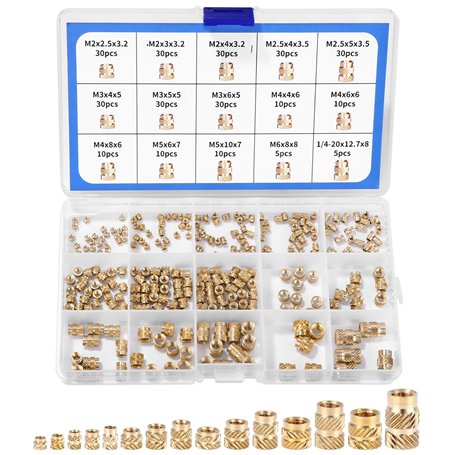 300 Pièces Insert Fileté