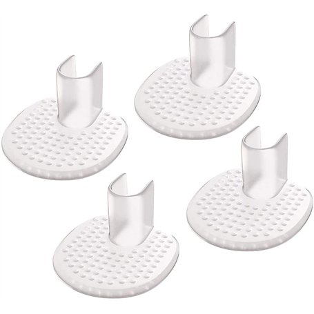 LHKJ Lot de 4 Protège-orteils pour Tongs & Talons Hauts