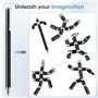 GlasFlength Stylo Multifonction Magnetique, Stylo Magnétique Créatifs Drôle Stylo Anti Stress Personnalisé Gadgets Cadeau Drole