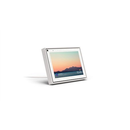Facebook Portal Mini Blanc 8 po Appels vidéo mains libres intelligents avec Alexa intégrée