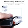 Vegena Lot de 4 détecteurs de touche électroniques pour la pêche - Avec indicateur lumineux LED
