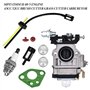 Nizirioo Carburateur Pour Débroussailleuse, Carburateur Debroussailleuse 43cc 49cc 52cc, Avec Tuyau Bougie D'Allumage Filtre À C
