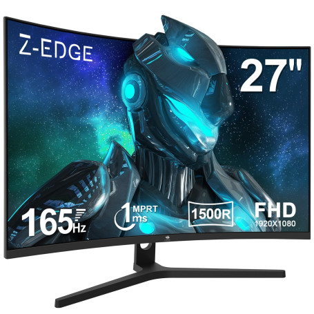 Z-Edge Ecran Pc Gamer Incurvé 27'' 165 Hz