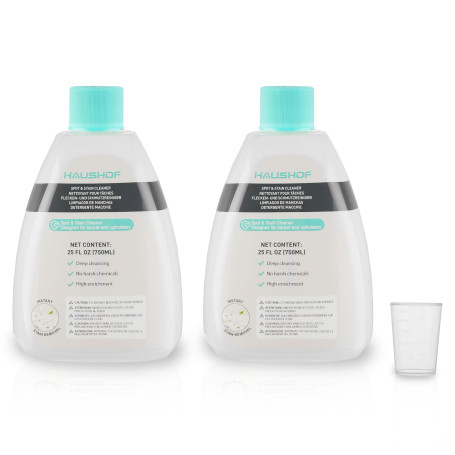 HAUSHOF 2 x 750 ml Nettoyant pour Tapisserie et Moquettes