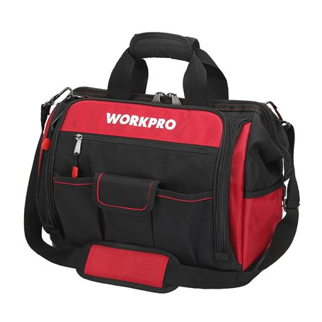 WORKPRO Sac à Outil avec 39 Poches 42 x 25 x 34 cm