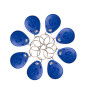 YAVIS 50pcs Badges RFID modifiable Porte-clés Inscriptible 125Khz Transpondeur T5577 / EM4305 Keyfobs NFC Token Tag Proximité EM