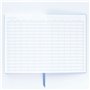 Designworks Ink Vintage Sass JB86-1093EU Carnet de notes à couverture rigide Motif Embrace The Day Bleu 14,6 x 21,6 cm 240 pages