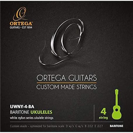 ORTEGA Cordes pour ukulélé Baryton (UWNY-4-BA)