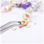 PHOGARY 48 bouteilles Décoration Nail Art Fournitures Slime Accessoires Briller Poudre Perles de paillettes pour bricolage Nail 