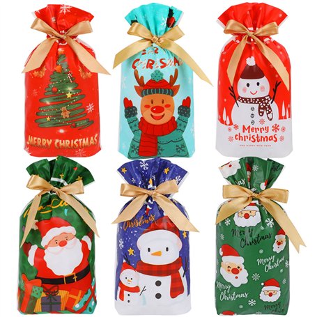 HOWAF 30pcs Sacs Cadeau Noël