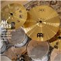 Meinl Cymbals HCS Cymbale Ride 22 pouces (55,88cm) pour Batterie – Finition Traditionelle en Laiton, fabriquée en Allemagne (HCS