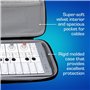 Analog Cases Glide Case pour Teenage Engineering OP-1 ou synthétiseurs comparables (étui de Transport/Pochette en Simili Cuir im
