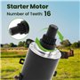maXpeedingrods Démarreur Moteur 12V 16 dents 35763 36680 pour Tecumseh OHV OHSK OVM OVXL TVXL