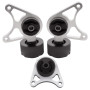 maXpeedingrods Différentiel Arrière Support Montage Kit Paliers pour Land pour Rover Freelander 1KHC500070 KHC500080