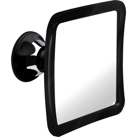Mirrorvana Miroir de Douche et de Rasage sans Buée avec Support à Ventouse Amélioré pour Salle de Bain - Surface Incassable Anti