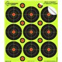 6 cm Stick & Splatter Adhésif Splatterburst Objectifs de tir - Les Coups Jaunes fluorescents Brillants sont facil
