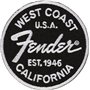 Fender West Coast Écusson Logo Patch