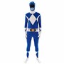 Morphsuits - Original Power Rangers Pour Hauteur 150-165 Cm - Bleu - Taille M