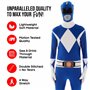 Morphsuits - Original Power Rangers Pour Hauteur 150-165 Cm - Bleu - Taille M