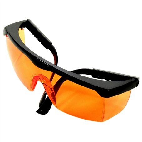 HQRP Lunettes de protection UV à Verres orange pour le séchage UV du revêtement/Encres
