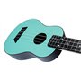 Flight, 4-String Travel Series Soprano Ukulele, Light Blue (TUS-35LB)