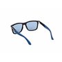 BMW MOTORSPORT Bs0031 Lunettes de Soleil, Noir Opaque, Lenti Polarizzate Blu Homme