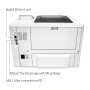 HP LaserJet Pro M501dn (J8H61A) - Imprimante monochrome (recto-verso ; noir ; jusqu'à 43 ppm ; USB 2.0 + Gigabit Ethernet)