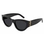 Saint Laurent Lunettes de Soleil SL M94 Black/Grey 53/20/145 femme