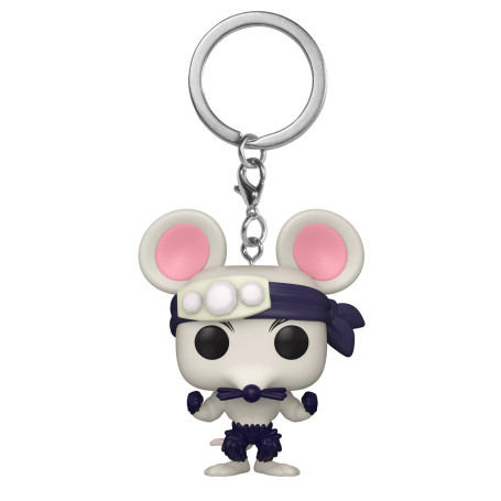 Funko Pop! Keychain: Demon Slayer - Muscle Mouse - Mini-Figurine en Vinyle à Collectionner Porte-clés Fantaisie - Cadeau de Noël