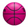 Wilson Ballon de Basket NBA DRV Rose, Taille 7, Convient également comme Ballon de Basketball d'extérieur