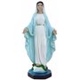 Proposte Religiose Statue de Notre-Dame Immaculée ou Miraculeuse en Résine Hauteur 40 cm Peint à la Main.